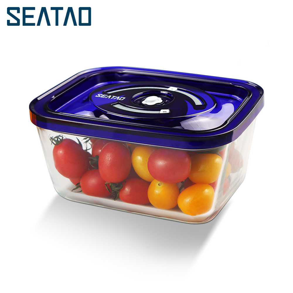 Meal Prep List - SEATAO คอนเทนเนอร์อาหาร Preserve หมักสูญญากาศซีล Airtight พร้อมฝาปิดภาชนะบรรจุอาหาร
