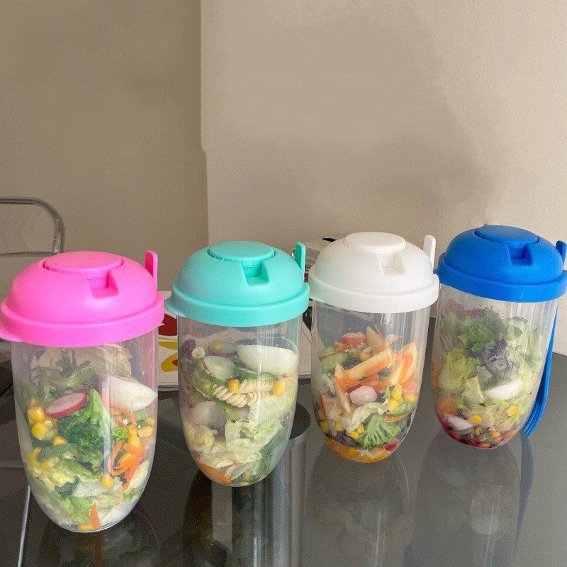 ถ้วยสลัดโยเกิร์ตข้าวโอ๊ตบดแบบพ - Meal Prep Yogurt Containers บทวิจารณ์และราคา