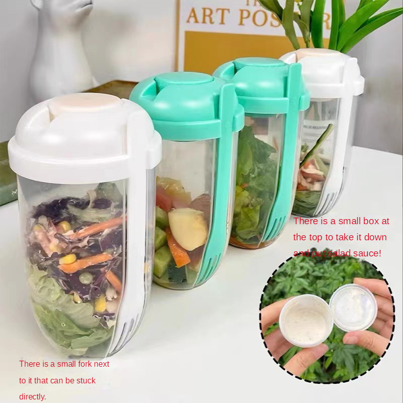 ถ้วยสลัดโยเกิร์ตข้าวโอ๊ตบดแบบพ - Meal Prep Yogurt Containers บทวิจารณ์และราคา