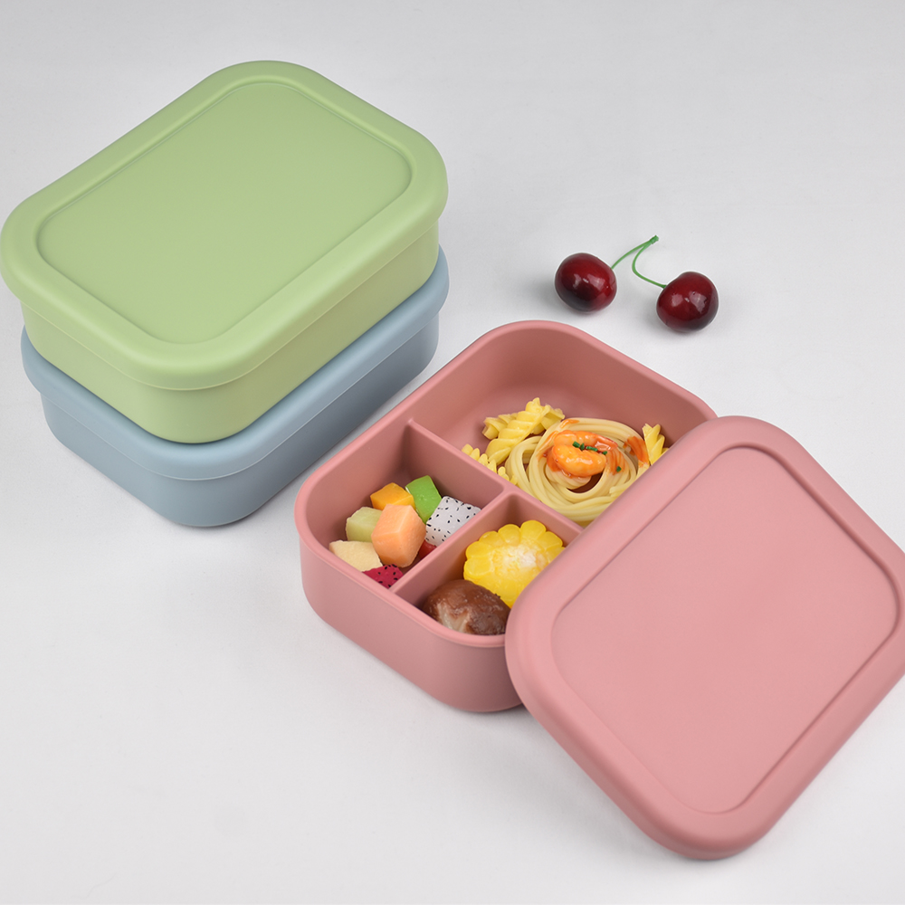กล่องอาหารกลางวันแบบซิลิโคน 3  - Meal Prep List บทวิจารณ์และราคา
