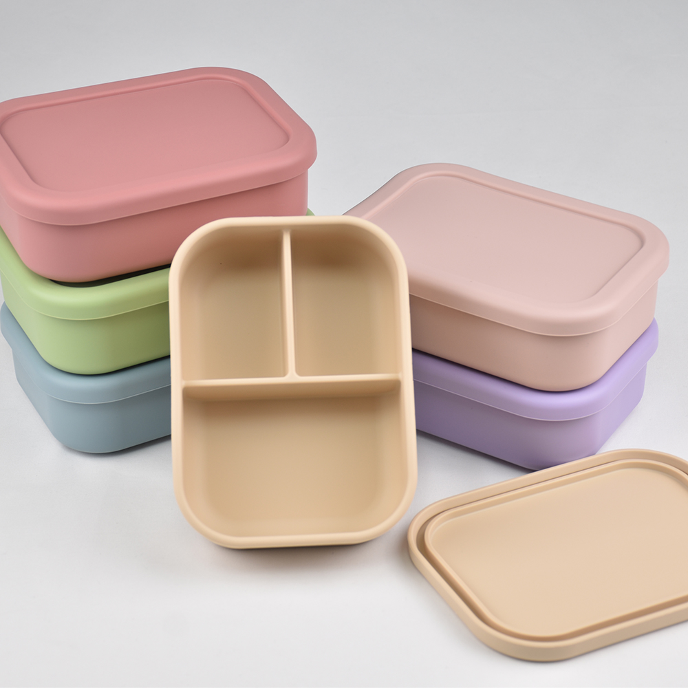 กล่องอาหารกลางวันแบบซิลิโคน 3  - Meal Prep List บทวิจารณ์และราคา