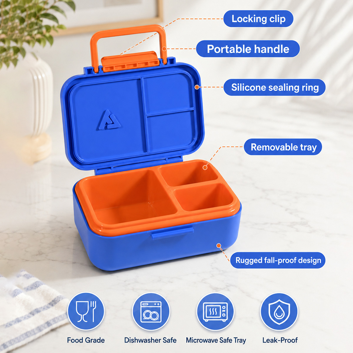 กล่องข้าวเบนโตะพร้อมกระติกน้ำส - Meal Prep List บทวิจารณ์และราคา