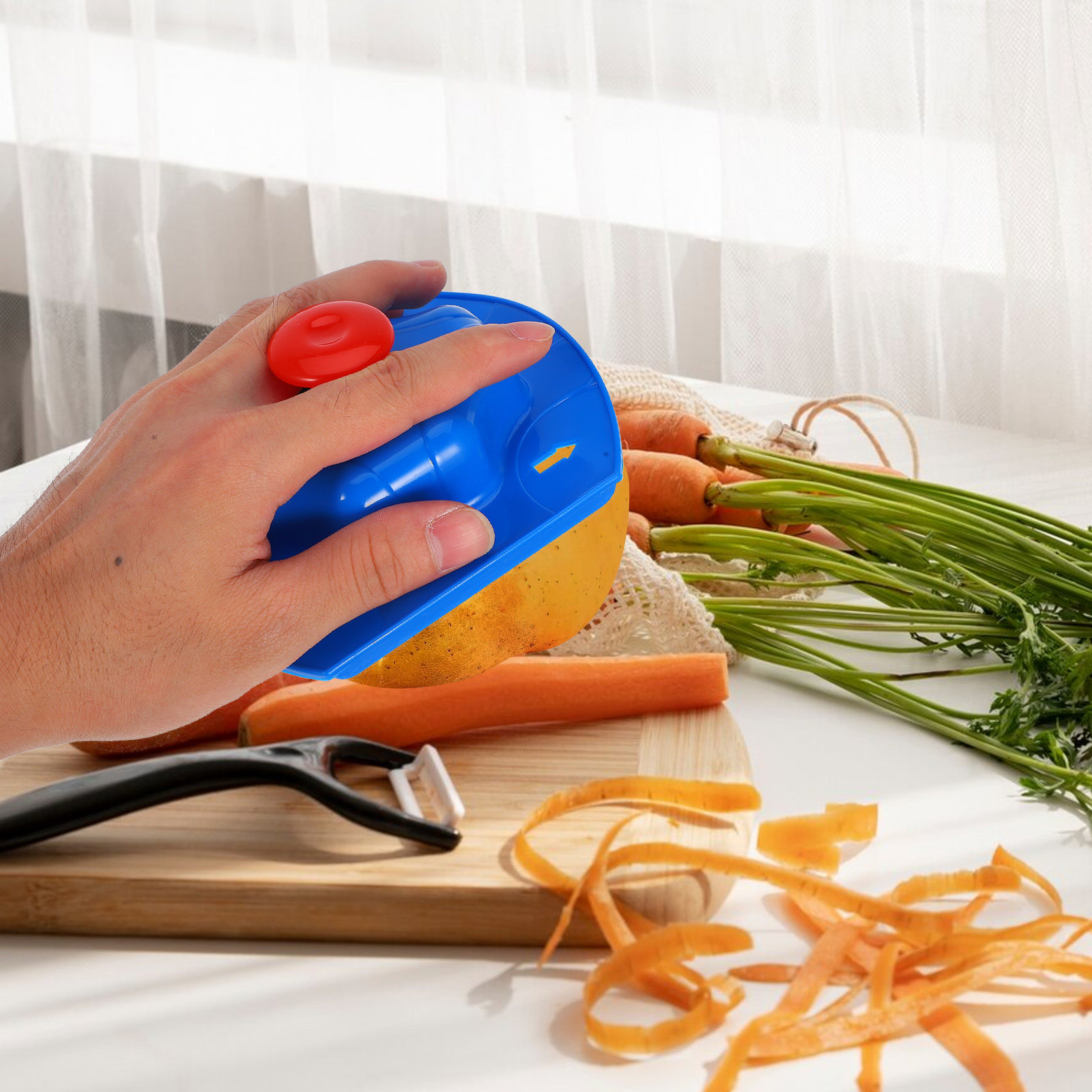 อุปกรณ์ป้องกันนิ้วมืออเนกประสง - Mandoline Slicer Guard บทวิจารณ์และราคา