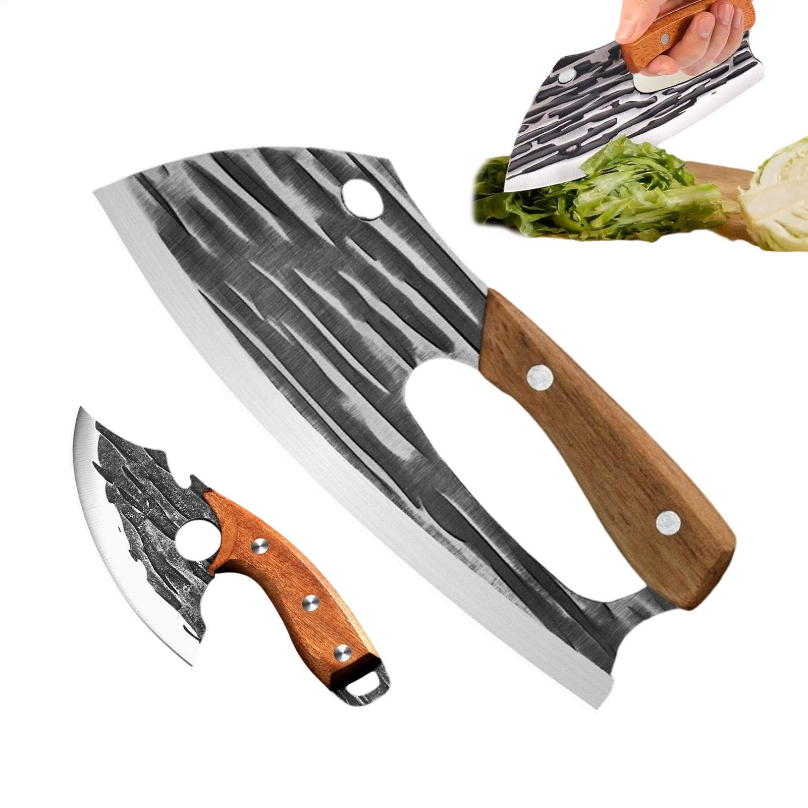 มีดสับเนื้อ 2 ชิ้น แบบหนา สำหร - Meal Prep Restaurant บทวิจารณ์และราคา