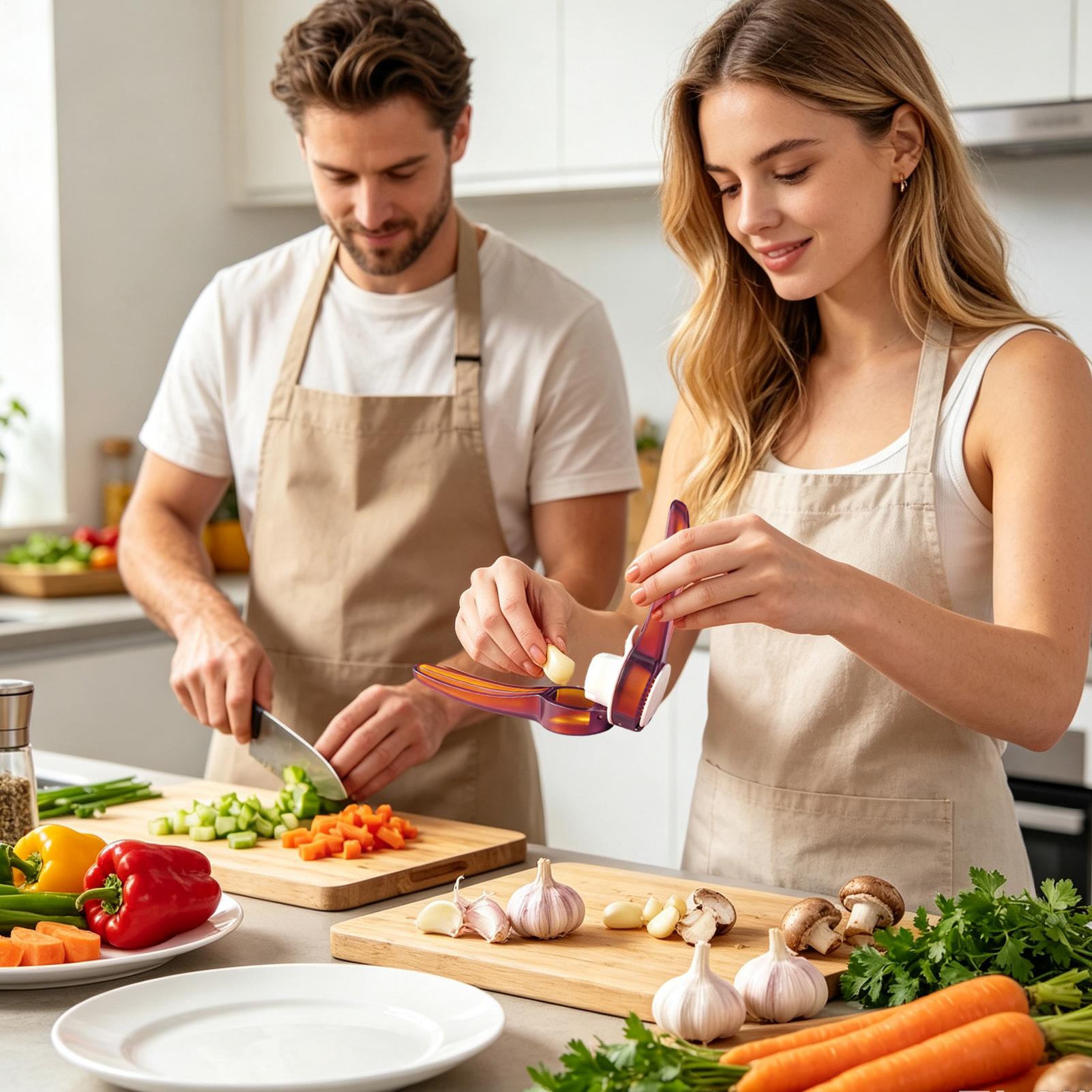 ที่บดกระเทียมสแตนเลส 2-in-1 บี - Meal Prep Restaurant บทวิจารณ์และราคา