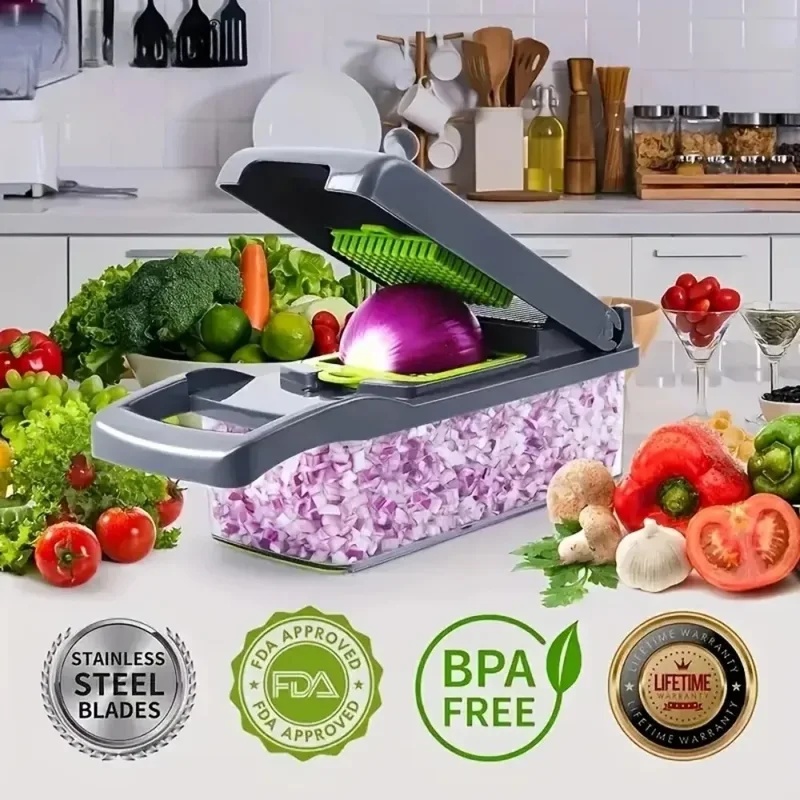 เครื่องสับผักอเนกประสงค์ 16-in - Meal Prep List บทวิจารณ์และราคา