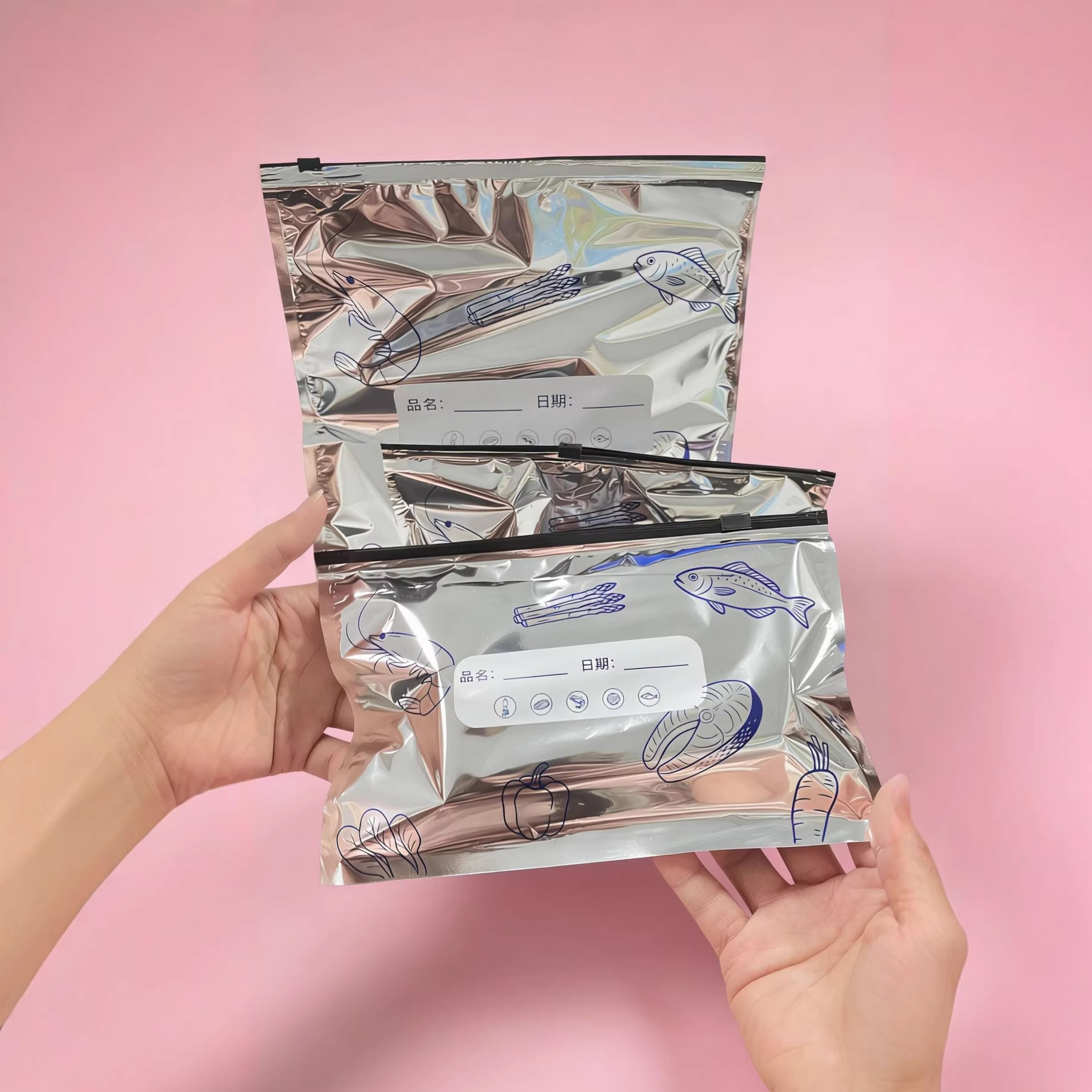 ถุงเก็บอาหารสีเงิน 48 ชิ้น – ถ - Meal Prep List บทวิจารณ์และราคา
