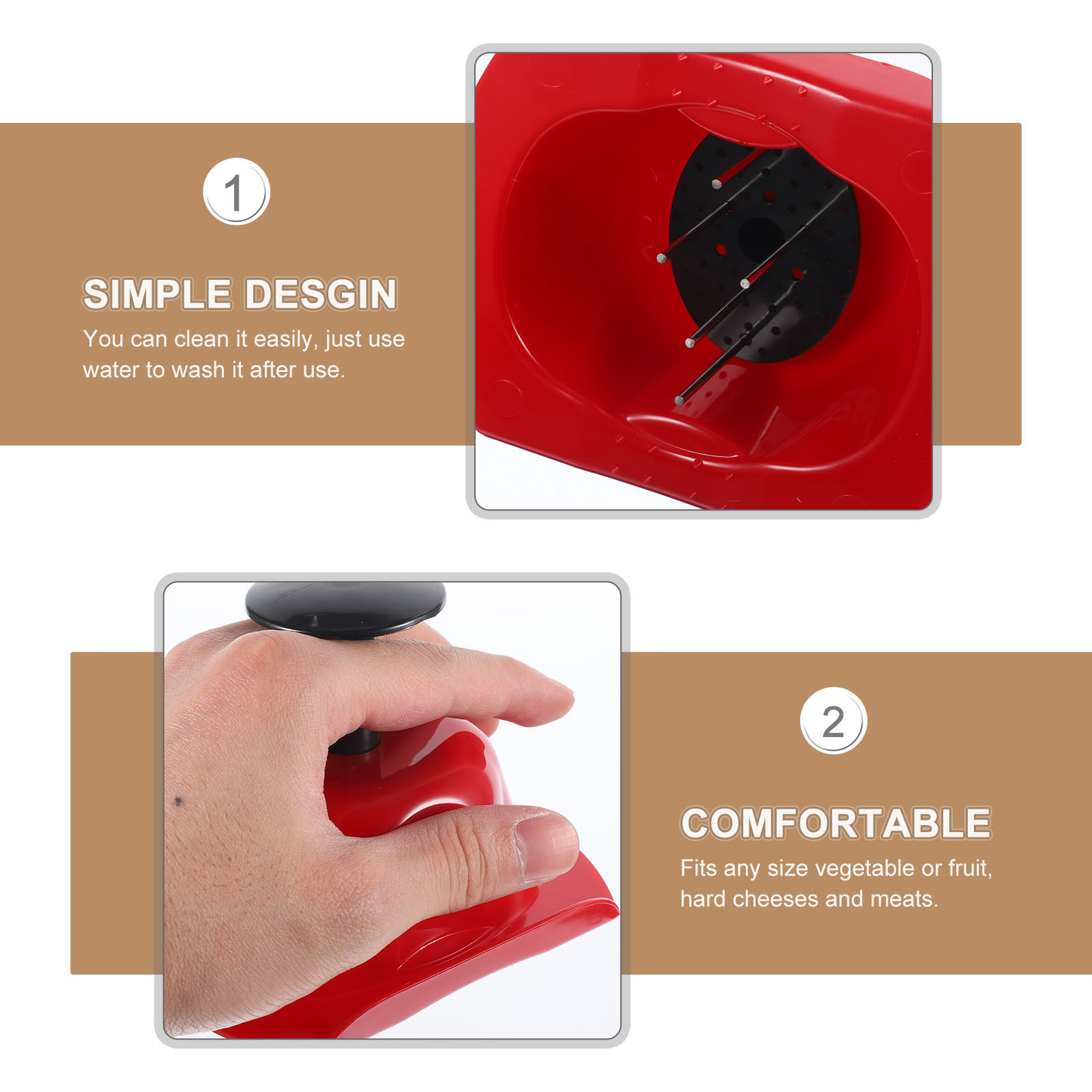 1 ชิ้น ที่ป้องกันนิ้วสำหรับเคร - Mandoline Slicer Guard บทวิจารณ์และราคา