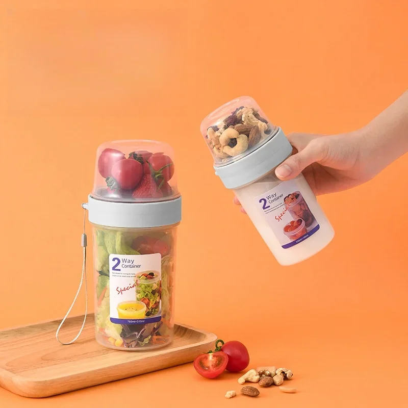 ชุดกล่องอาหารเช้าพร้อมฝาปิด ปร - Meal Prep Yogurt Containers บทวิจารณ์และราคา