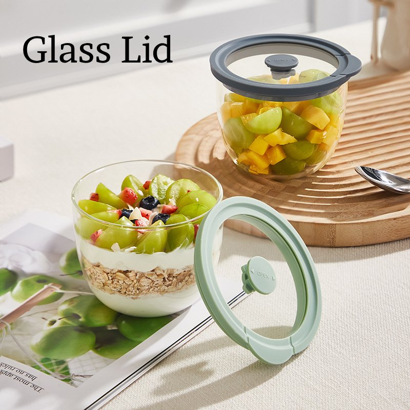 ภาชนะแก้วสำหรับโอ๊ตมีลแบบแช่ข้ - Meal Prep Yogurt Containers บทวิจารณ์และราคา