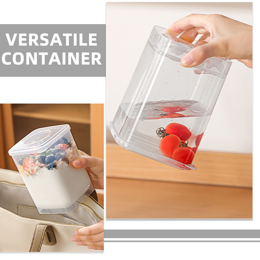 กล่องเก็บอาหารพลาสติกดีไซน์ญี่ - Meal Prep Yogurt Containers บทวิจารณ์และราคา